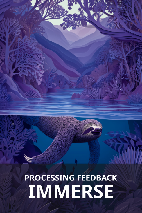 Processing Feedback card — Immerse — The Feedback Deck